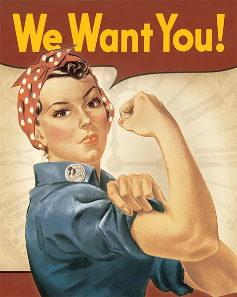 Rosie the Riveter poster