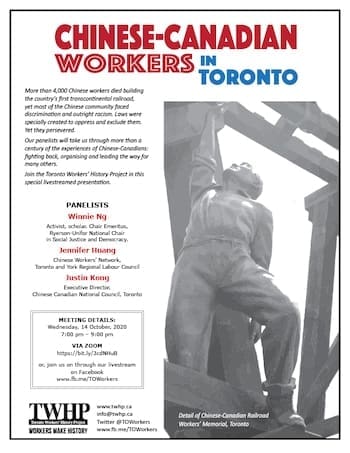 Chinese-Canadian Workers in Toronto