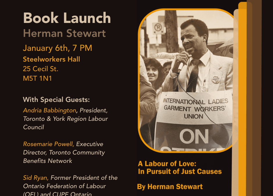 Herman Stewart Book Launch